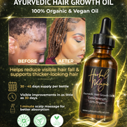 Herbal Magic Ayurvedic Hair Growth Oil ((Extra Strength))