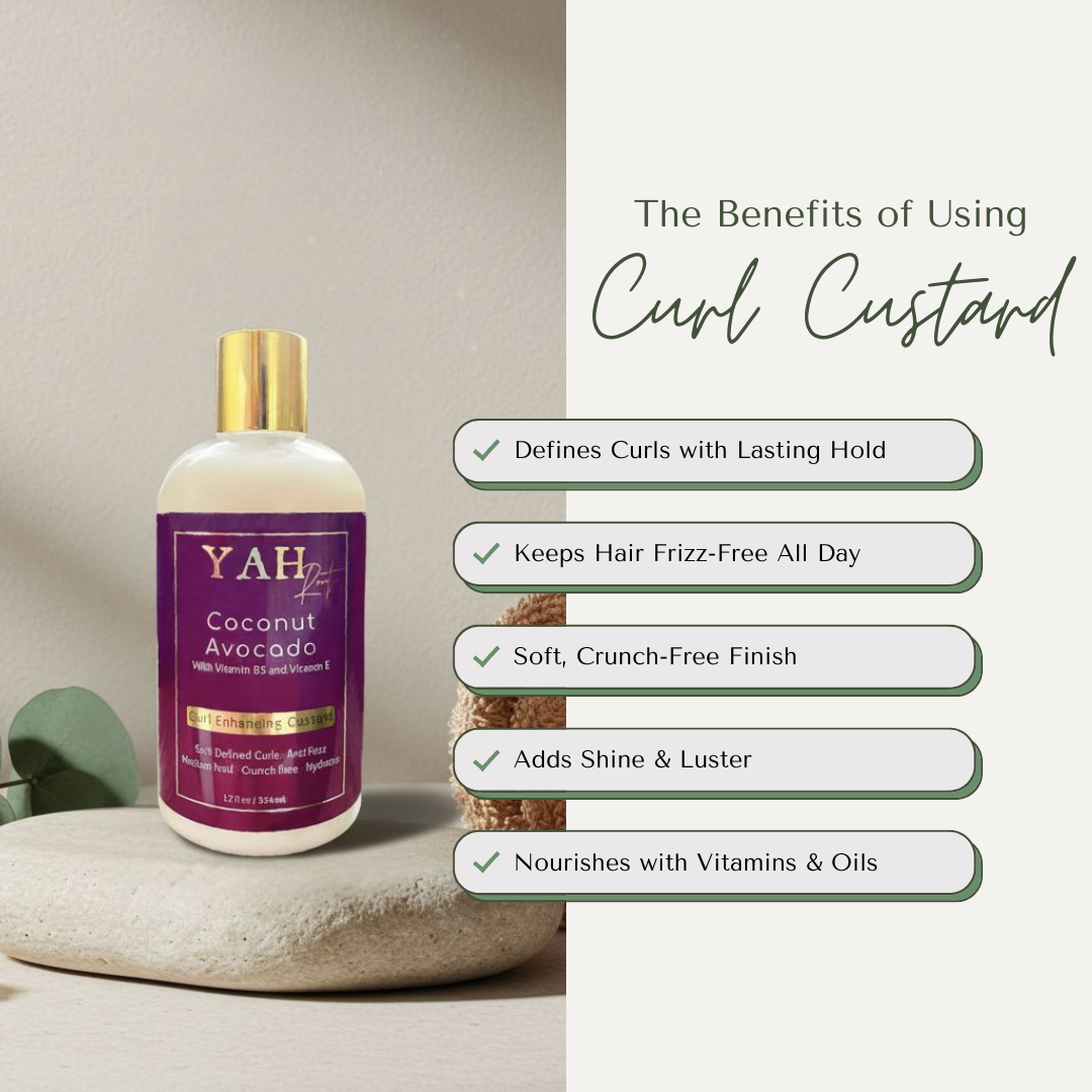 Coconut Avocado Curl Enhancing Custard