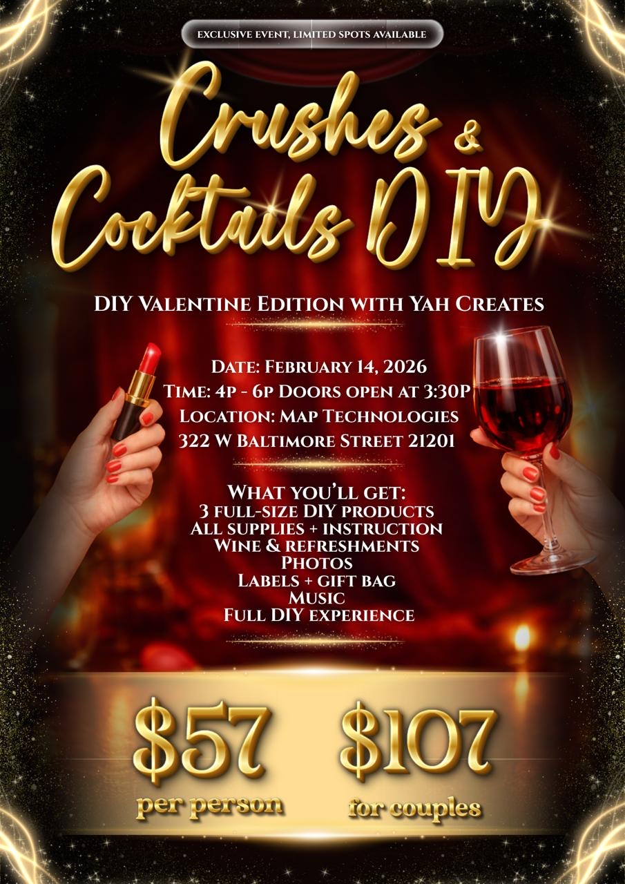 Crushes, Cocktails, & DIY Event TICKET