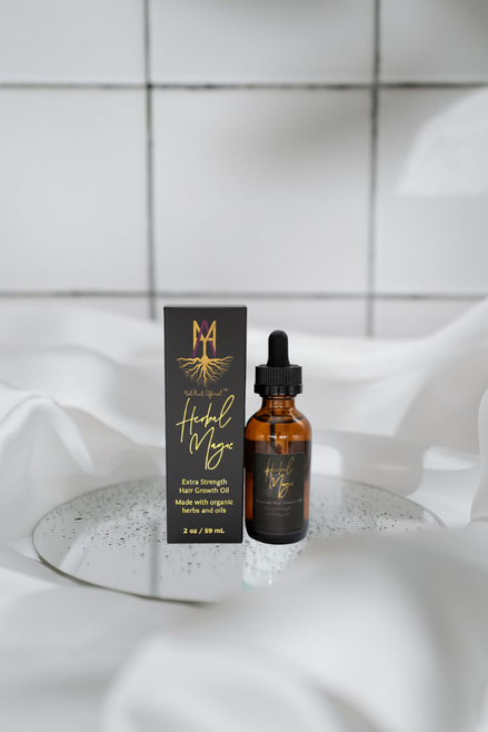 Herbal Magic Ayurvedic Hair Growth Oil ((Extra Strength))