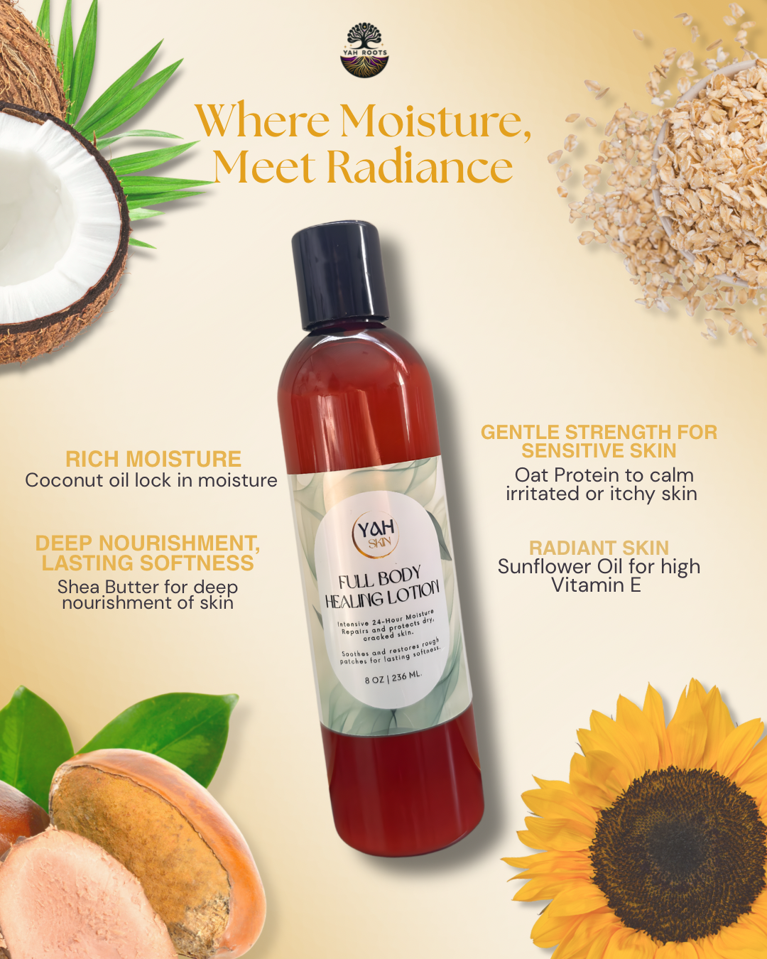 Full Body Healing Lotion 24hr Protection