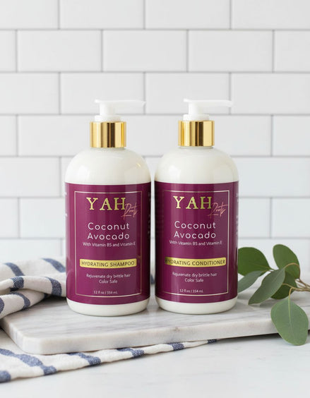 Hydrating Avocado & Coconut Shampoo And Conditioner Set