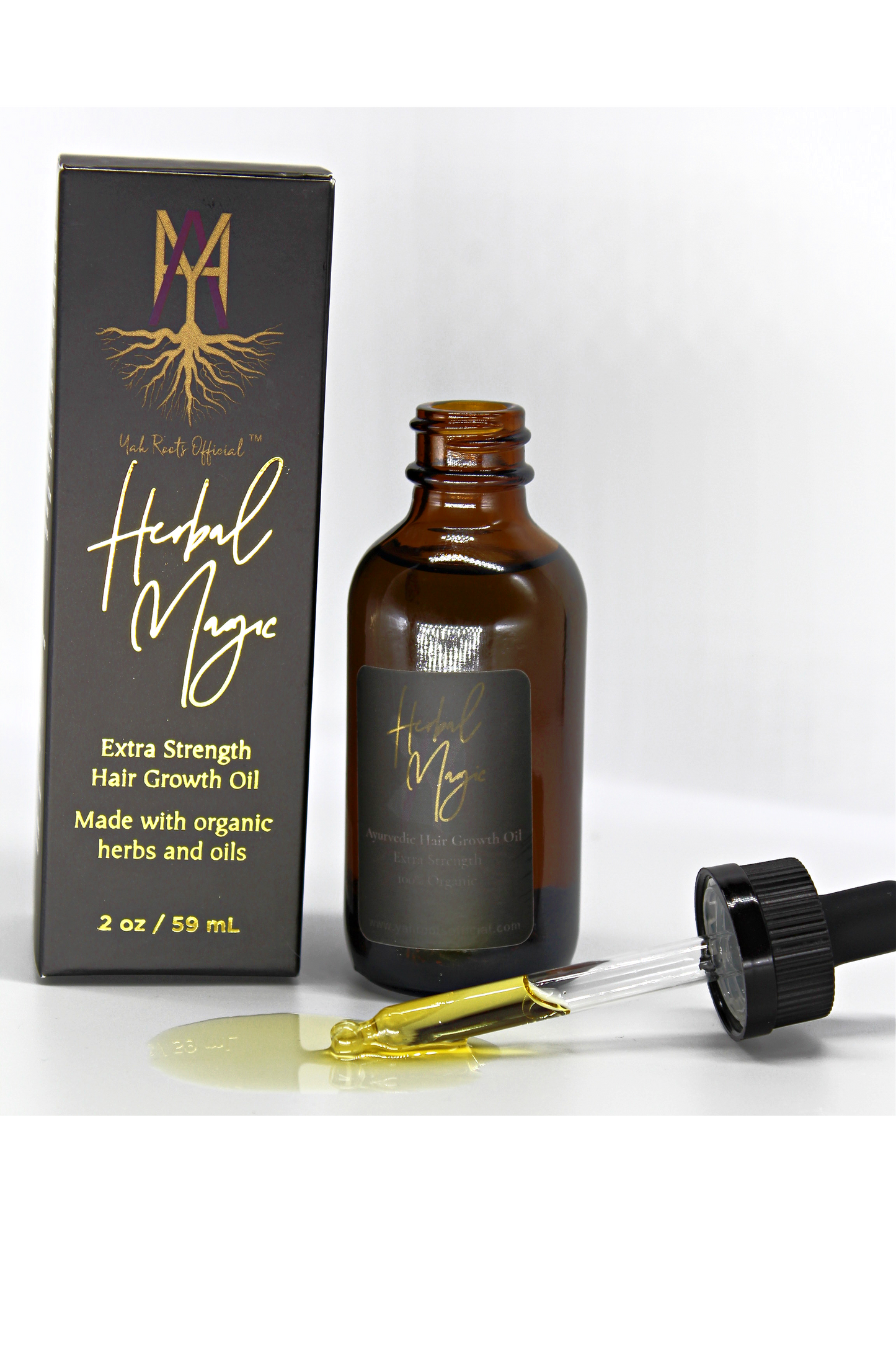 Buy 3 & SAVE Herbal Magic Ayurvedic Hair Growth Oil (extra strength) RECOMMENDED